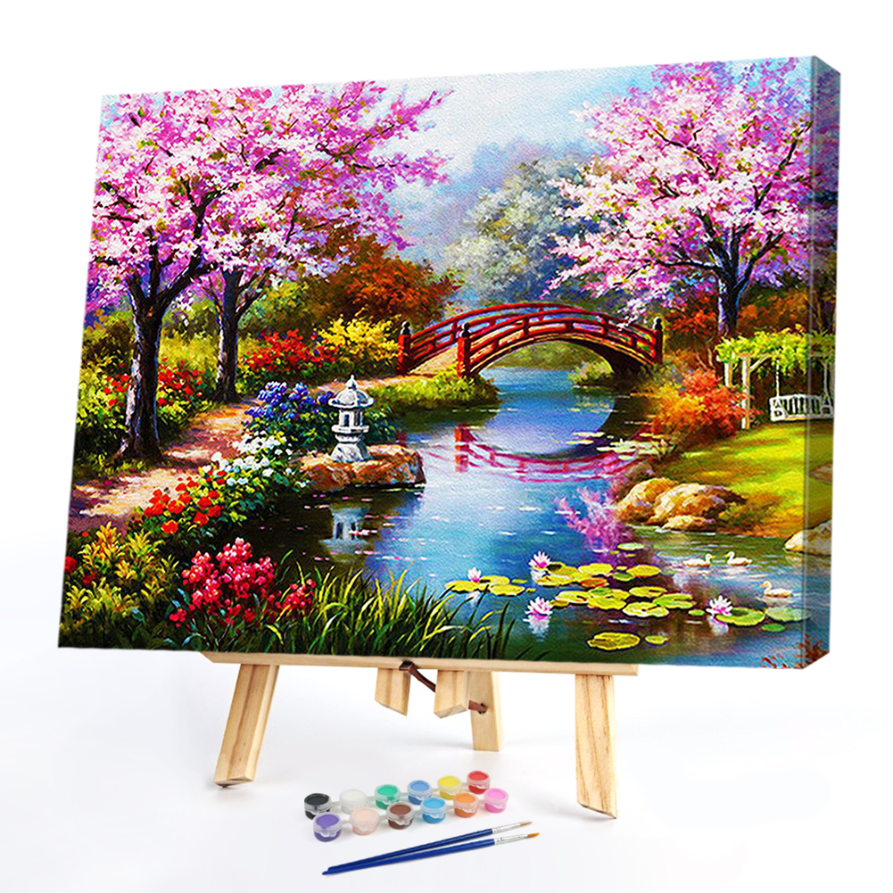 Paint by Numbers - Park Scenery 50*40cm