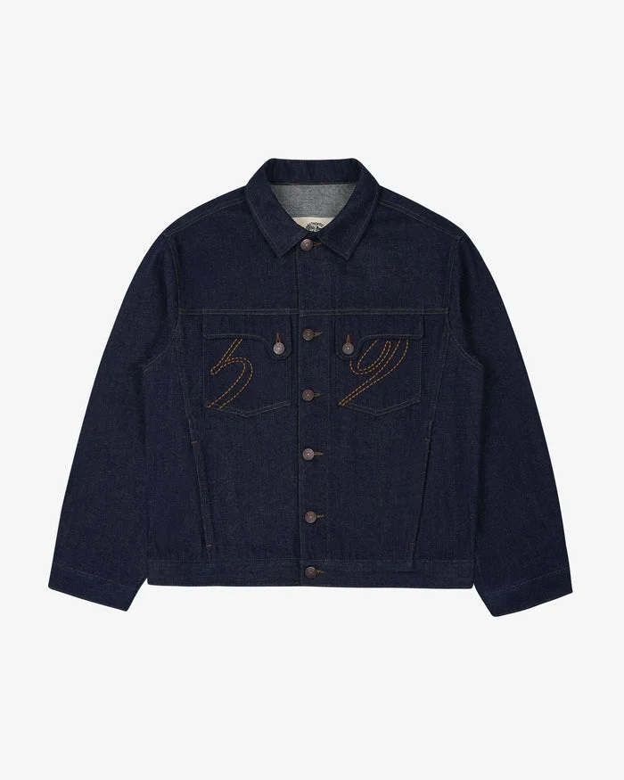 14OZ AUTHENTIC RAW DENIM JACKET