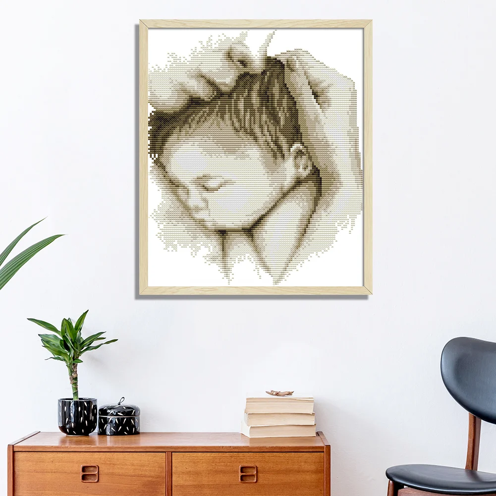 14ct Stamped Cross Stitch - Embrace(28*31cm)