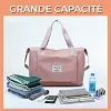 Sac de voyage pliable de grande capacit&eacute;（2 achet&eacute;s, livraison gratuite）