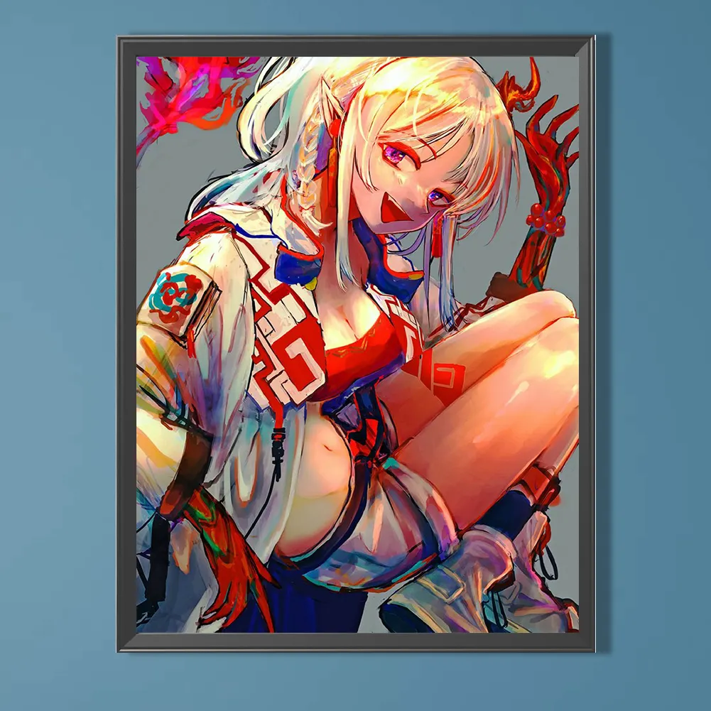 Full Round Diamond Painting 40*50cm - Anime Goddess