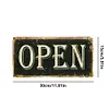Open - Car License(12*6Inch)