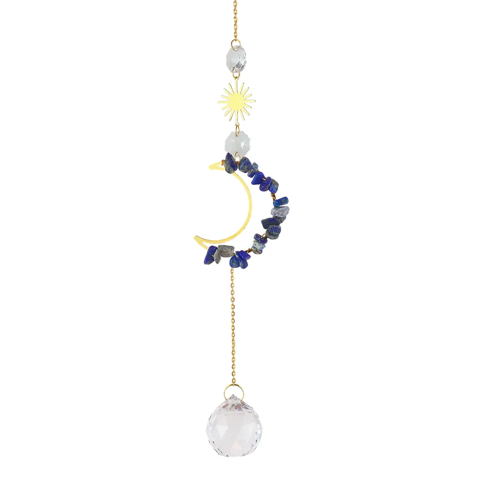 Crystal Windchime Dream Catchers Moon Flower Chandelier Balcony Home Decor
