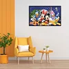 (Big Size)Disney - 11CT Stamped Cross Stitch - 65*40cm - Disney