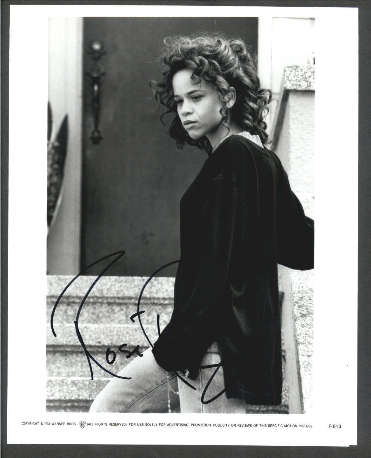 Rosie Perez - Signed 8x10 Autograph Movie Still - White Men Can't Jump