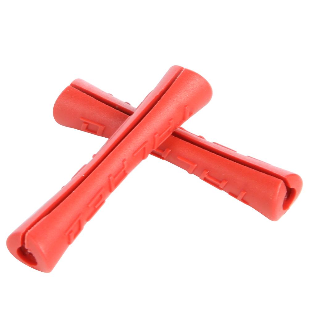 

2pcs/pack Bicycle Sleeve Plastic Cable Protector Frame Protective Cover, Red, 501 Original