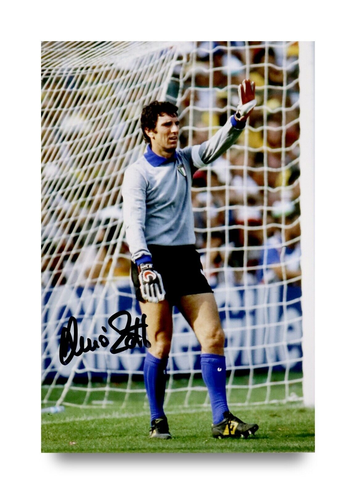 Dino Zoff Signed 6x4 Photo Poster painting Italy Goalkeeper Juventus Autograph Memorabilia + COA