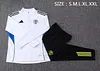 Joyfball 2025/2026 Manchester United Half-Pull Training Suit White Football Shirt 1:1 Thai Quality