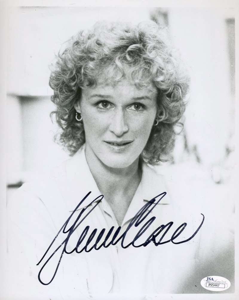 Glenn Close Jsa Coa Hand Signed 8x10 Photo Poster painting Authenticated Autograph