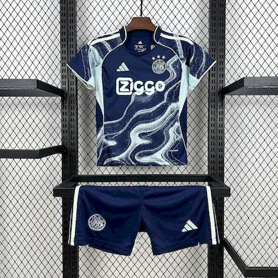 2025-2026 KIDS Ajax Amsterdam Away Football Shirt 1:1 Thai Quality- Maxi Kit