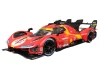 1:18 Ferrari 499P Le Mans 24 Hours Endurance Race Simulation Alloy Car Model Static Toy