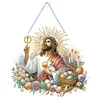 Acryl Jesus Osterei - 5d DIY Handwerk Ornament