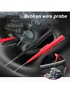 10pcs Insulation Piercing Needle Sensitive Multimeter Test Probe for Banana Plug