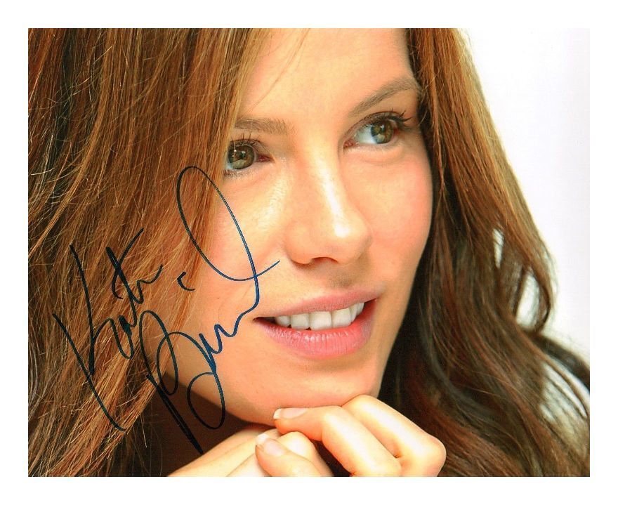 KATE BECKINSALE AUTOGRAPHED SIGNED A4 PP POSTER Photo Poster painting PRINT 18