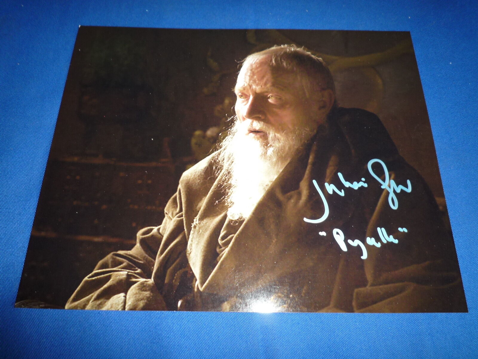 JULIAN GLOVER signed autograph 8x10 20x25 cm In Person GAME OF THRONES Pycelle