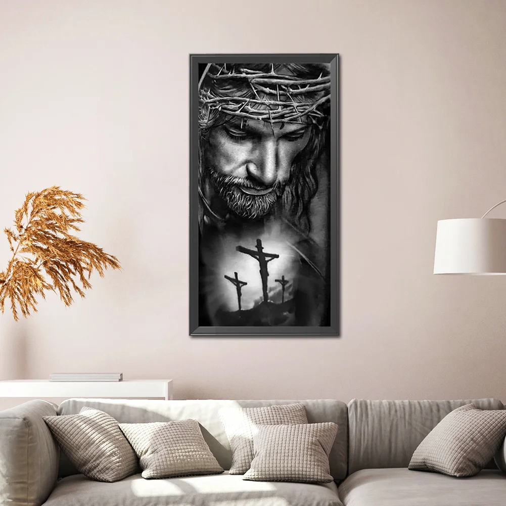 Diamond Painting - Full Round Drill - Jesus(40*80cm)