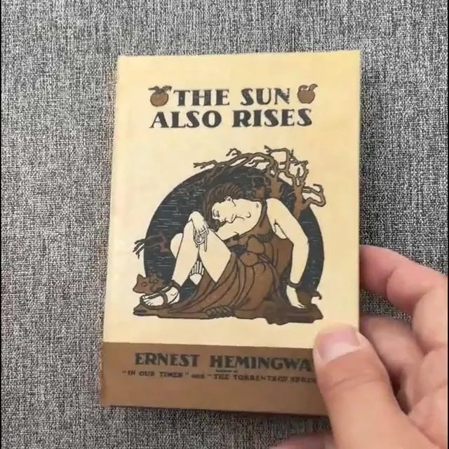 The Sun Also Rises by The Sun Also Rises Book Wallet