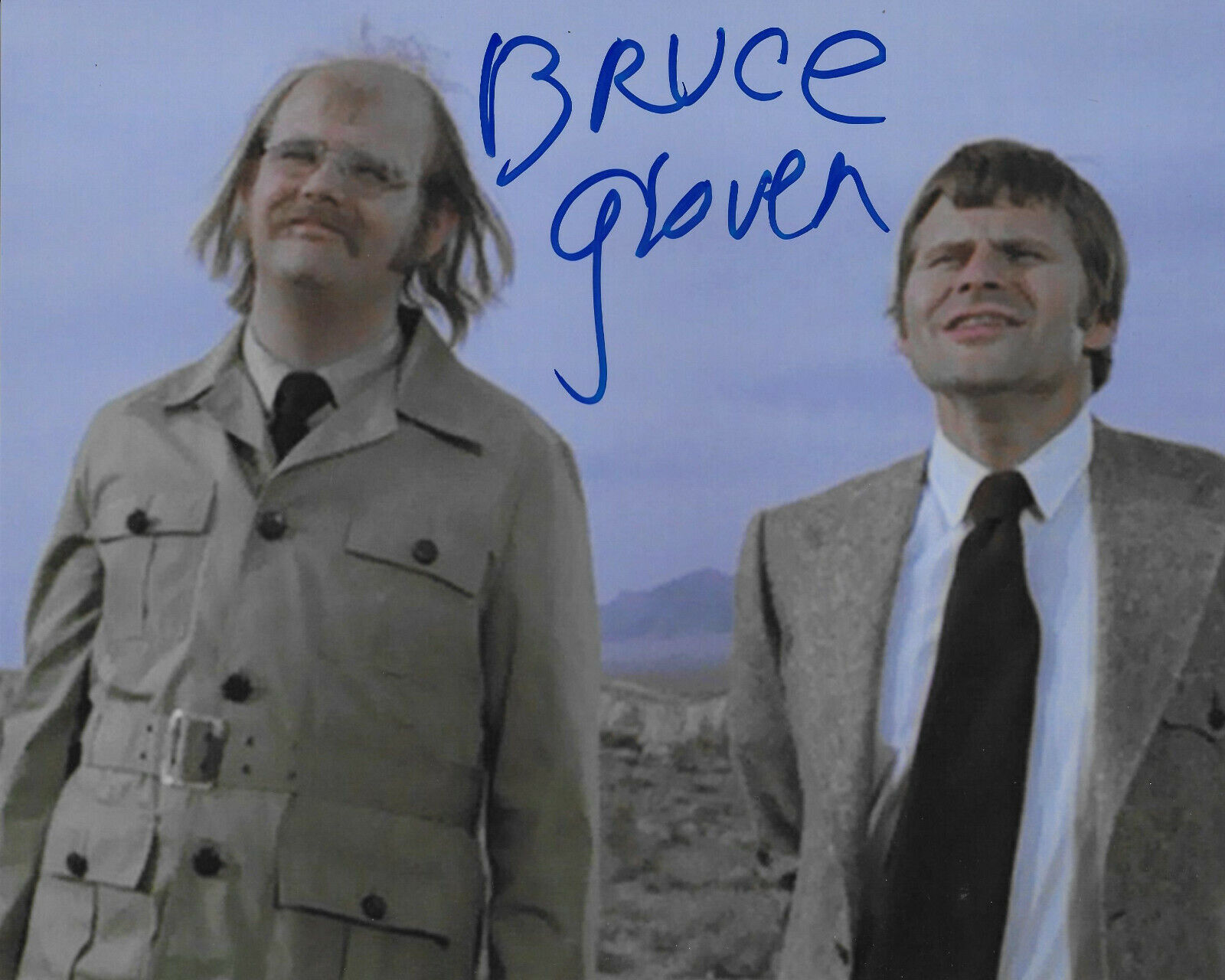 Bruce Glover Bond 007 Original Autographed 8X10 Photo Poster painting #8