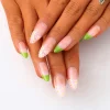 24 Pi&egrave;ces Faux Ongles &agrave; la Fleur