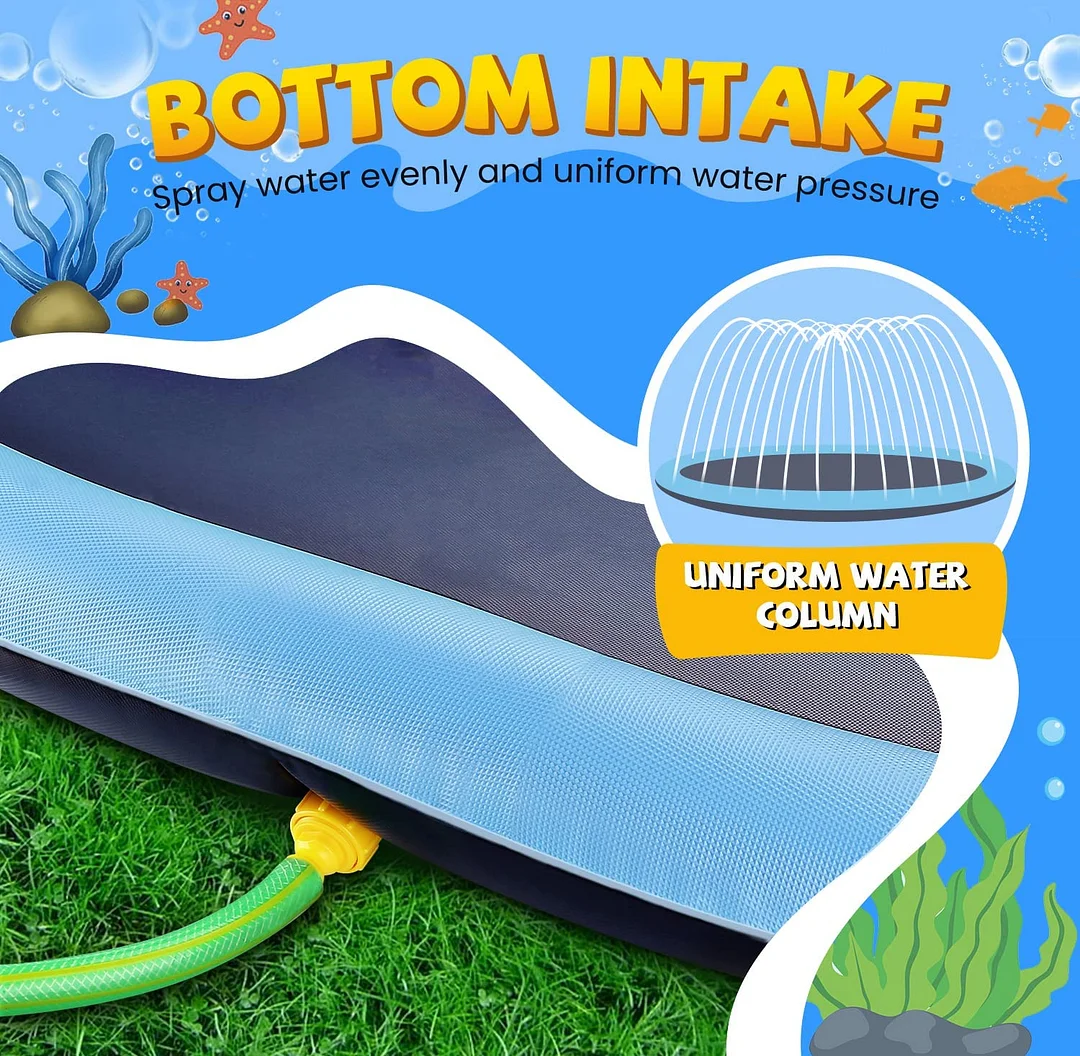 Dog Splash Pad 67"-95"