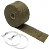 Anti-Scald Camping Tent Stove Chimney Fireproof Ribbon with Adjustable Clamps