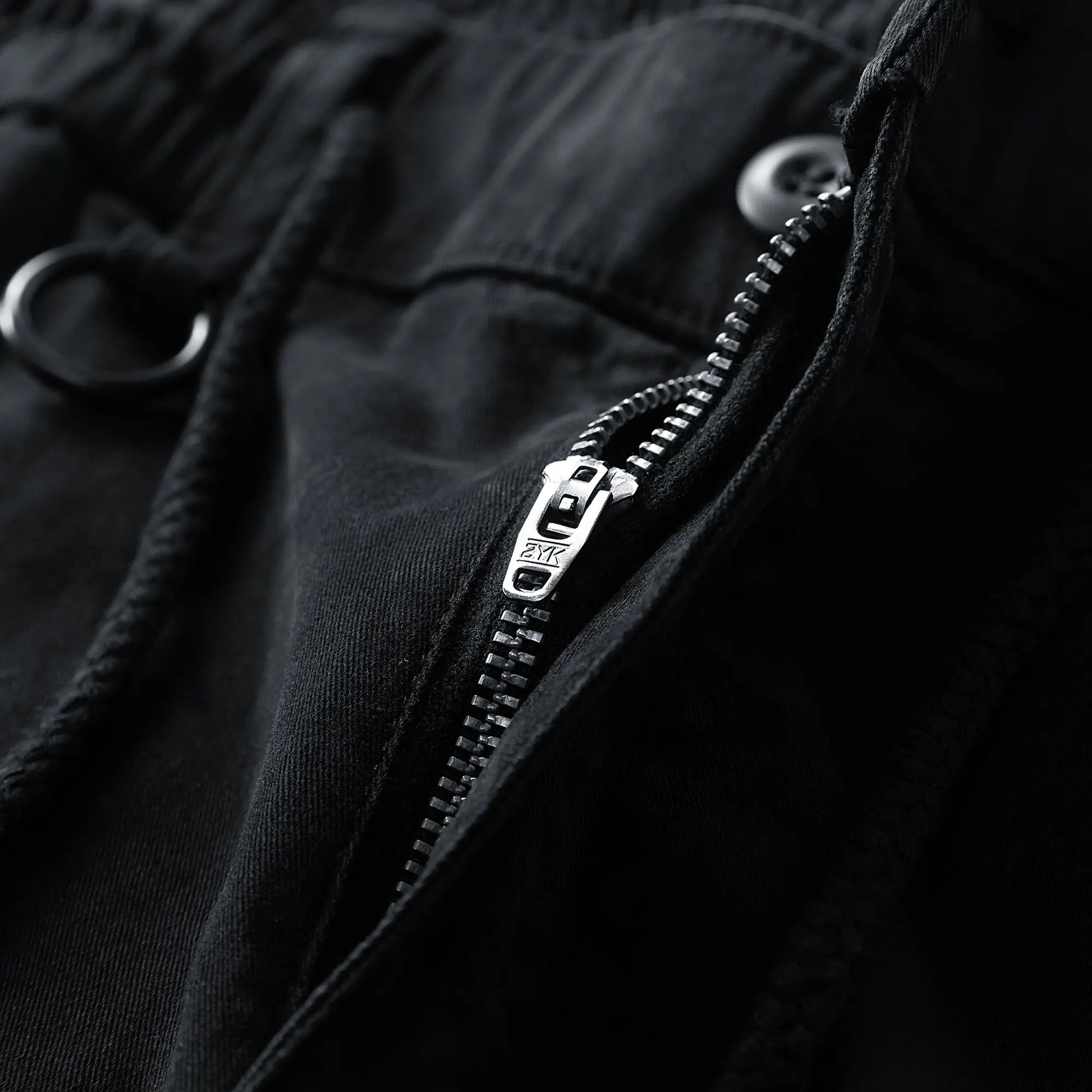 Men's Work Pants Zipper Detail