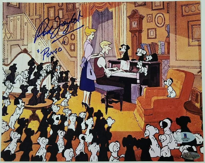 ROD TAYLOR Signed 8x10 Photo Poster painting #1 Voice of PONGO 101 Dalmatians BECKETT BAS COA