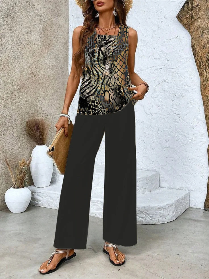 Women Long Sleeve V-neck Graphic Floral Printed Top