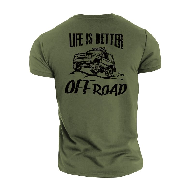 Cotton Life Is Better Graphic T-shirts tacday