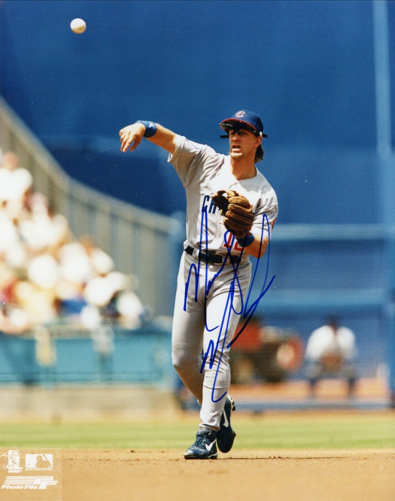 Mickey Morandini Chicago Cubs Signed Autographed 8x10 Glossy Photo Poster painting COA