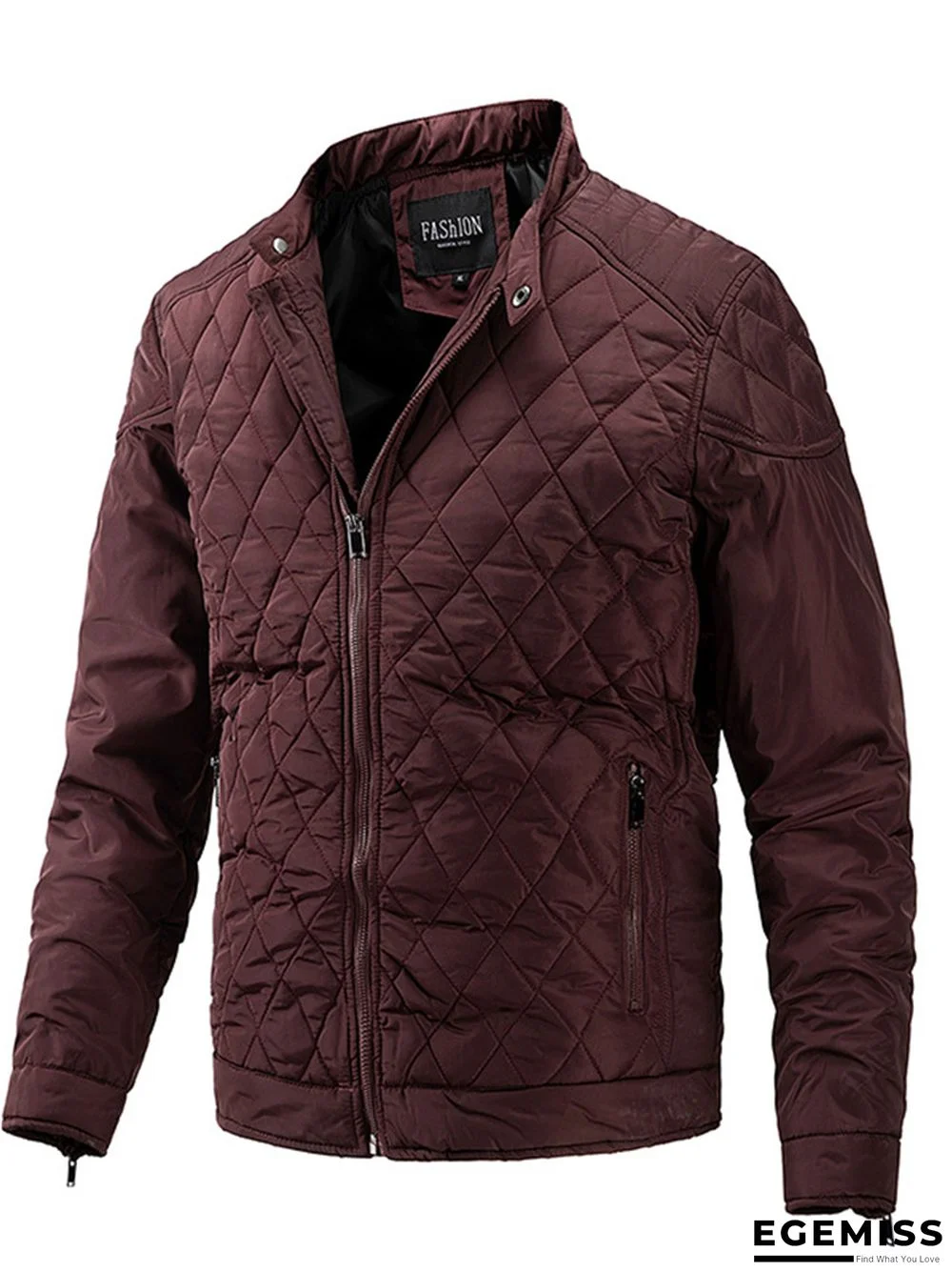 Men's Casual Thin Cotton Solid Color Jacket | EGEMISS