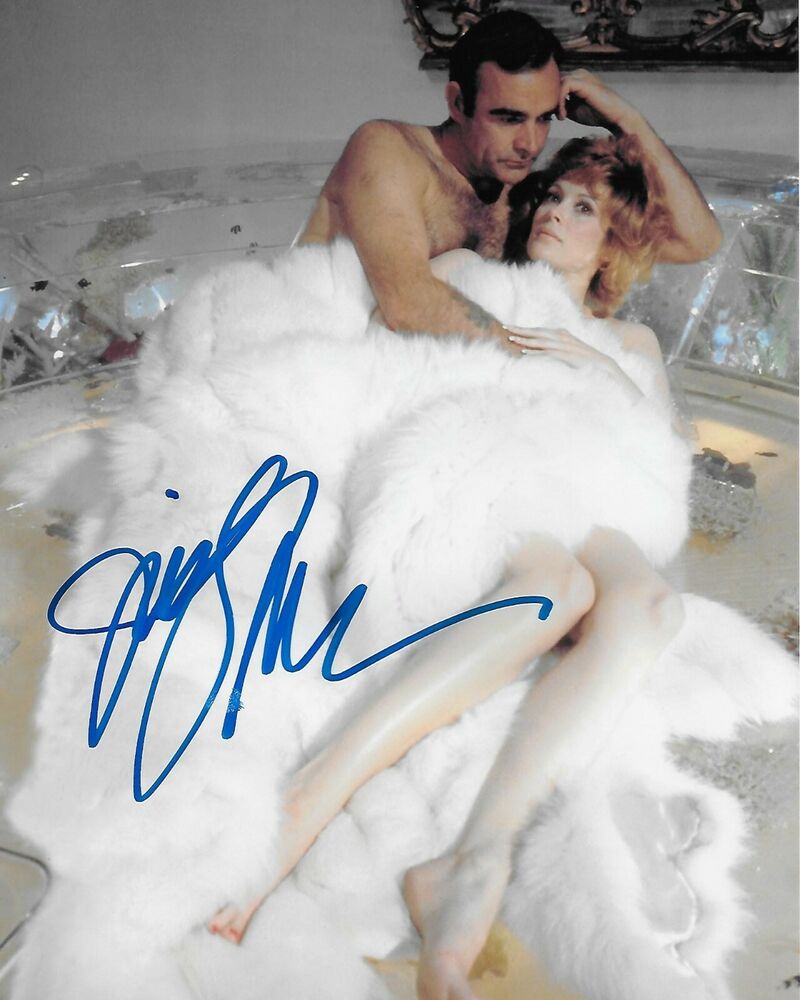 Jill St. John James Bond 007 Original Autographed 8X10 Photo Poster painting #26