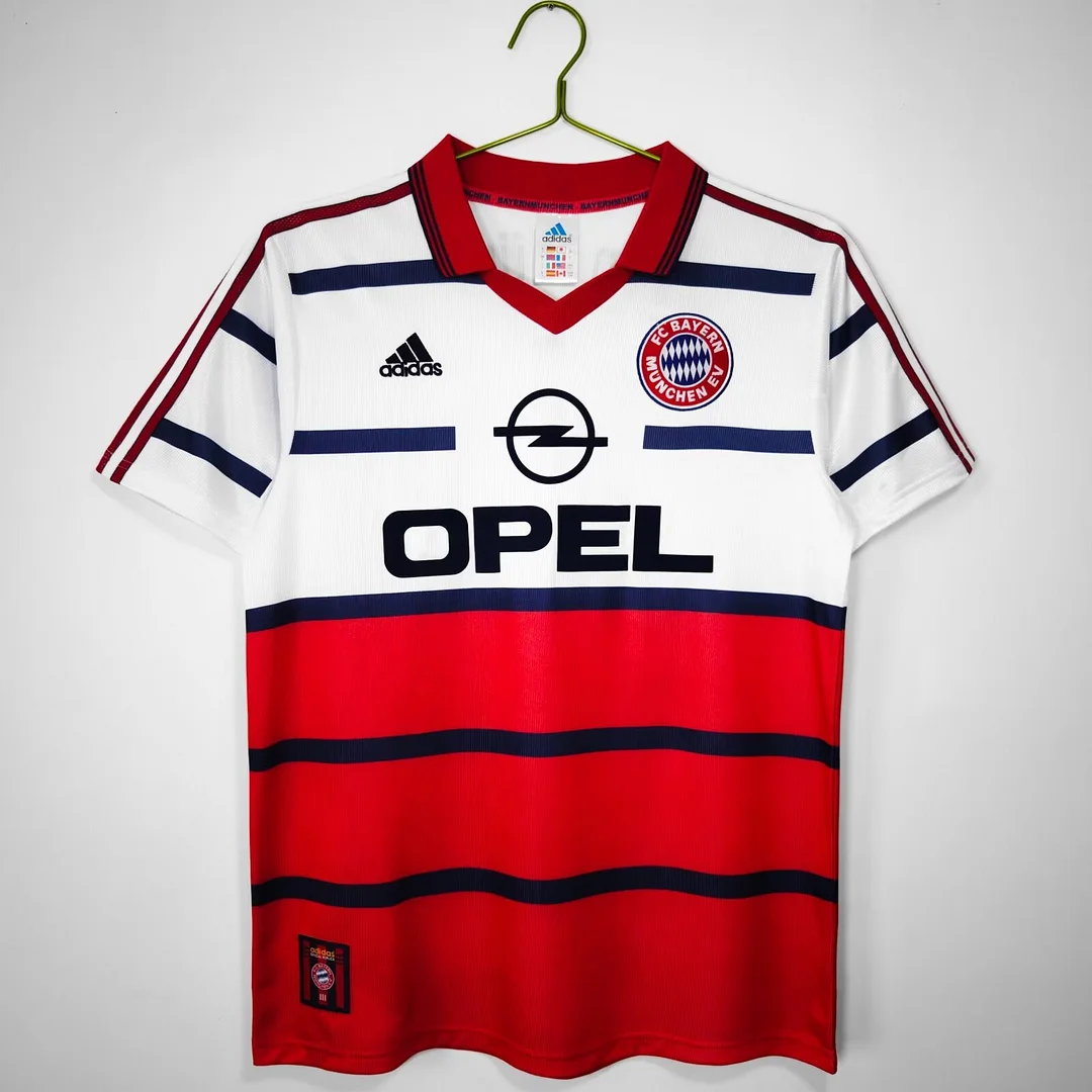 Retro Bayern Munich 1998/2000 Away Football Shirt Thai Quality