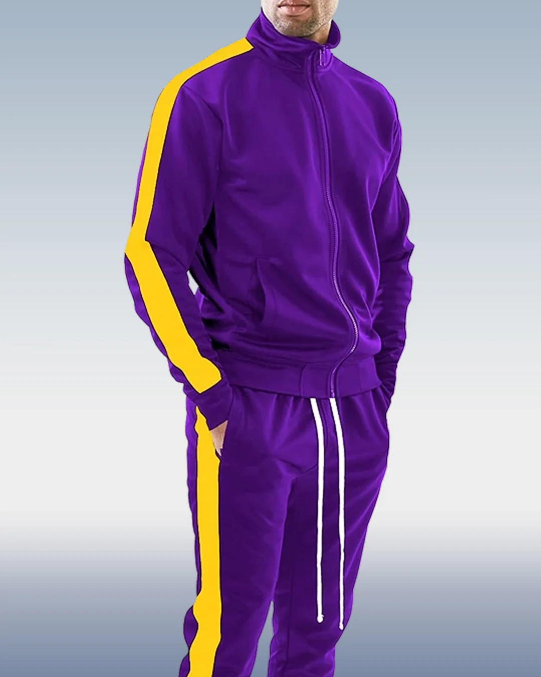 Men's Lakers Colorblock Jogger Tracksuit