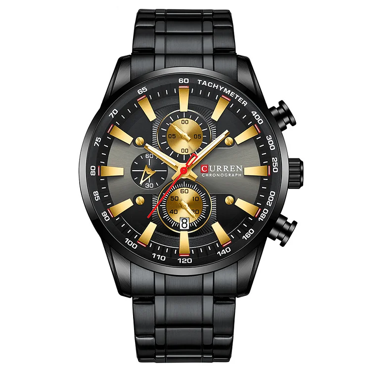 Men Quartz Chronograph Waterproof Luminous Watches