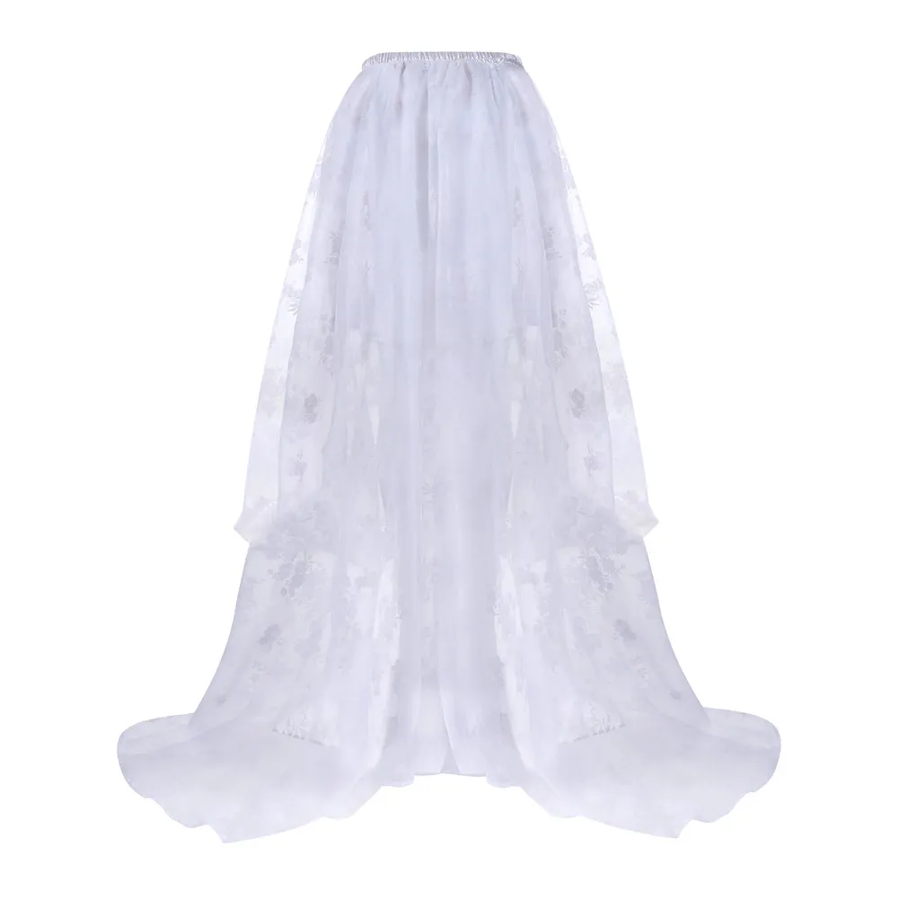 Churchf Churchf Ball Sexy Dress Up Lace Flower Pattern Skirt A Hair