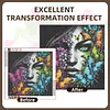 Diamond Painting -DIY Round Drill Butterfly Girl(40x40cm)