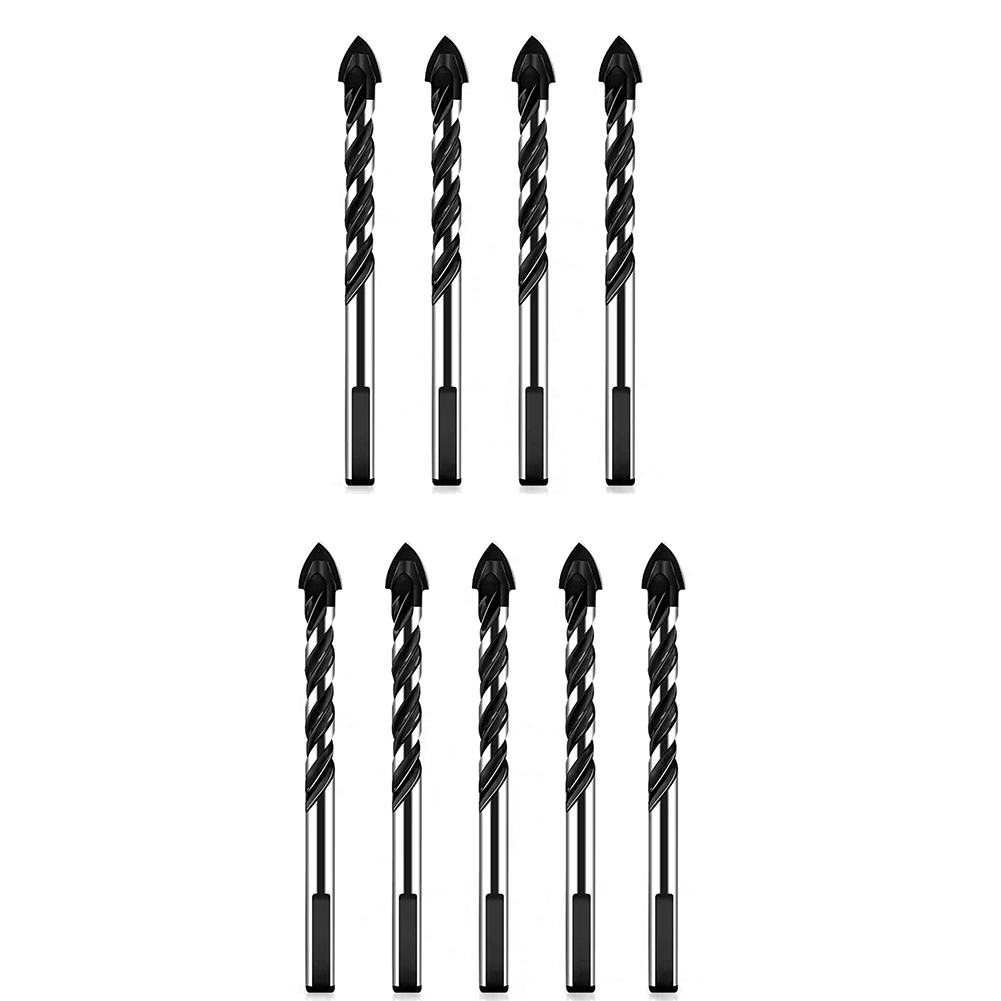 

4-12mm Tungsten Steel Triangle Drill Bit Set for Ceramic Tile Concrete Tool, 4pcs（6/8/10/12）, 501 Original