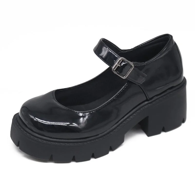 Vstacam 2022 New Black High Heels Shoes Women Pumps Fashion Patent ...