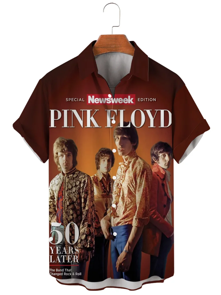 Teecade Teecade Pink Floyd Art Print Shirt