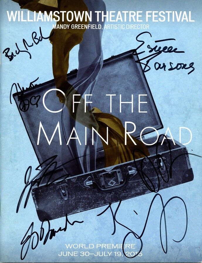 OFF THE MAIN ROAD In-person Cast Signed Program