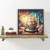 Diamond Painting-DIY Full Round Drill Sailboat