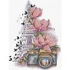 Eiffel Tower-14CT Stamped Cross Stitch 31*44cm/12.2*17.32in