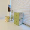 Small Desk Organizer, Cute Stackable Organizer Drawers, Desktop Drawer for Craft Storage, Stacking Desktop Organizer for Office and Home