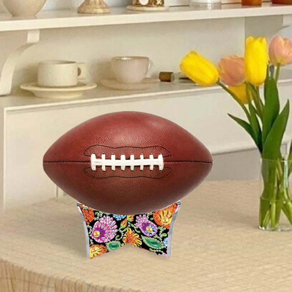 5D DIY Mandala Acrylic Diamond Painting Basketball Stand Diamond Fruit Plate Rack Kit