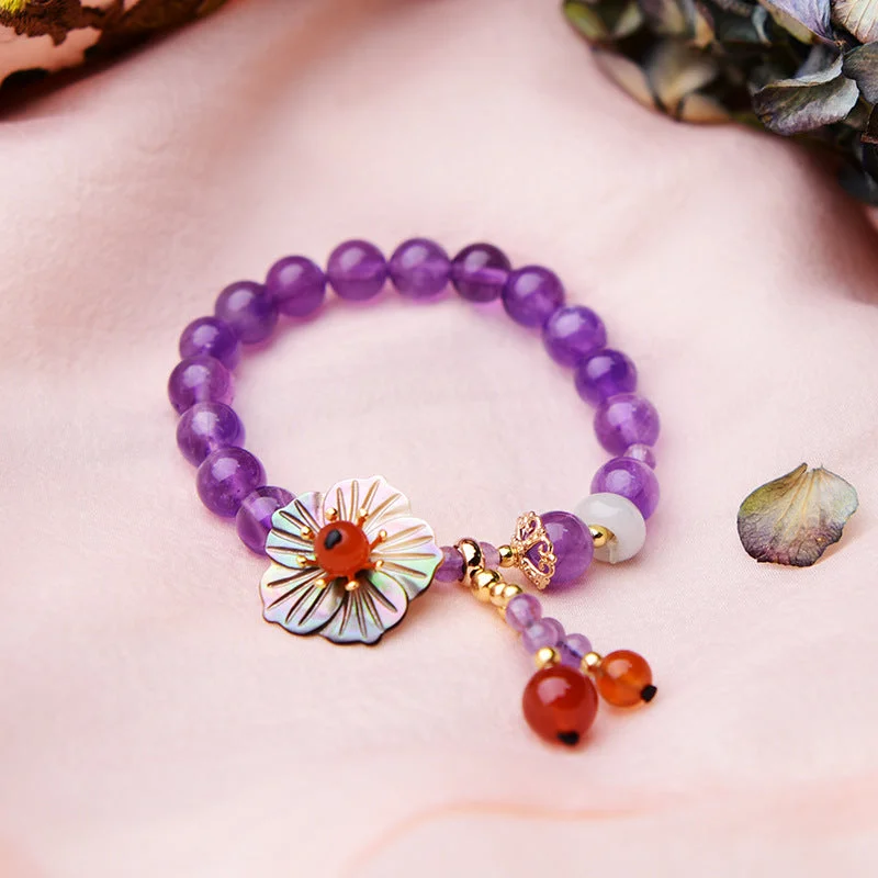 Ancient Tree Thousand Vine Amethyst Bracelet