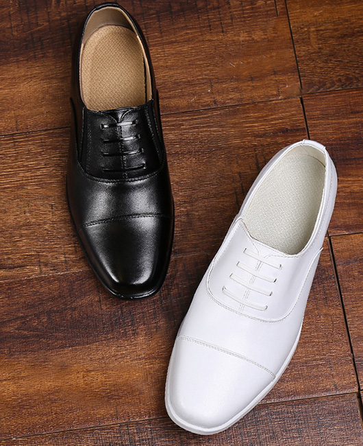 Formal Wedding PU Leather Slip On Shoes