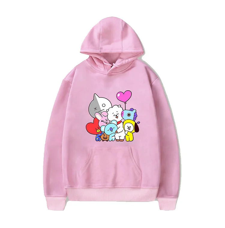 Bt21 zip best sale up hoodie