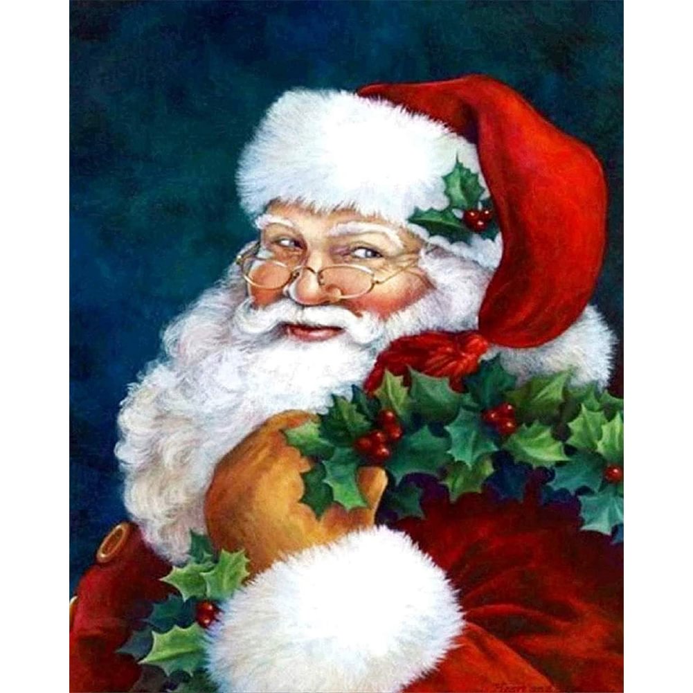 Santa Claus - Full Round - Diamond Painting(40*50cm)