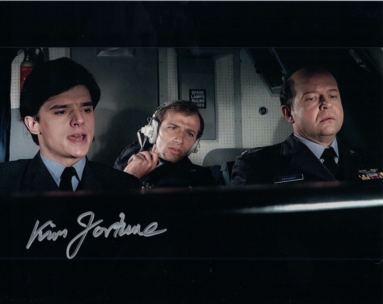 KIM FORTUNE - RAF Officer - Moonraker - James Bond hand signed 10 x 8 Photo Poster painting